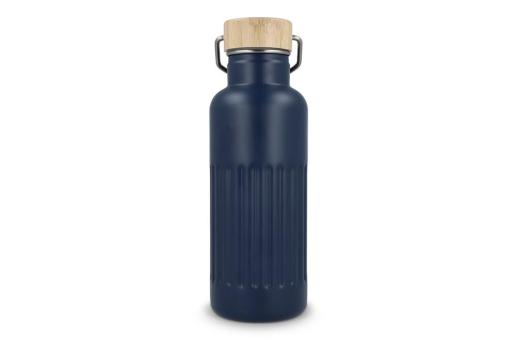 Recycled Stainless steel Thermo bottle 500ml Dark blue