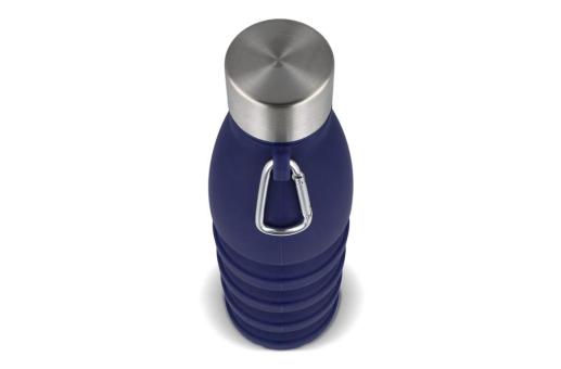 Collapsible Water bottle 550ml Dark blue