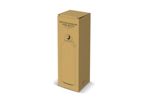 R-Edelstahl einwandige Flasche mit Karabiner 750ml Blau