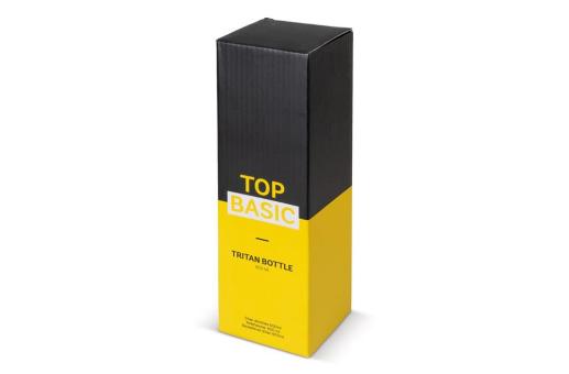 Trinkflasche 600ml, grün Grün,transparent