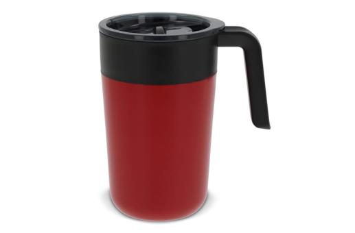 Double walled coffee mug 400ml 