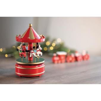 WHIRLY Mini carousel music box Multicolor