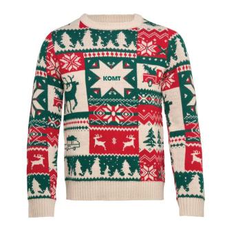SHIMIS Christmas knitted sweater S-M Fawn