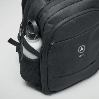 HANA Laptop-Rucksack 600D RPET Schwarz