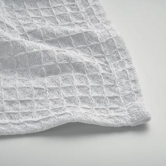 GUSTO Cotton wafle blanket 350 gr/m² White