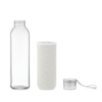 EBOR Flasche recyceltes Glas 500 ml Beige