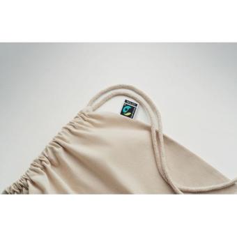 OSOLE DRAW Beutel mit Kordelzug Fairtrade Beige