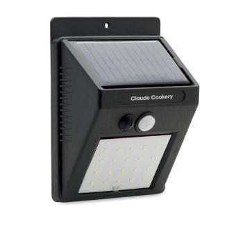 Solar LED light motion Black