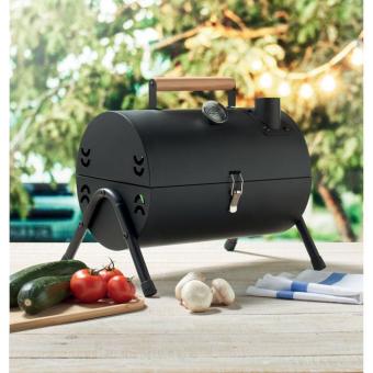 CHIMEY .ortable barbecue with chimney Black