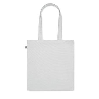 BENTE COLOUR Organic cotton shopping bag White