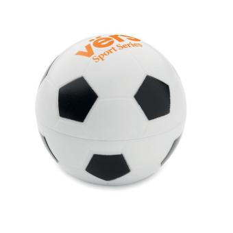 Lip balm in football shape White/black