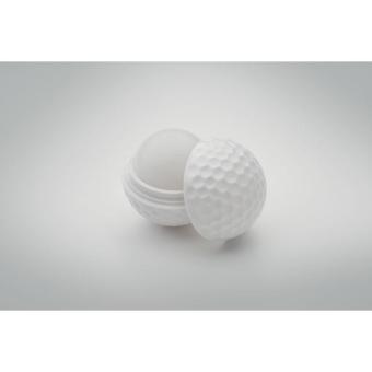 Lippenbalsam Golfball Weiß