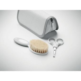6 piece baby grooming set White