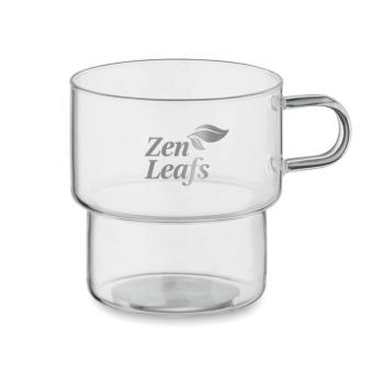 BOROMUG Borosilikatglas 300 ml Transparent