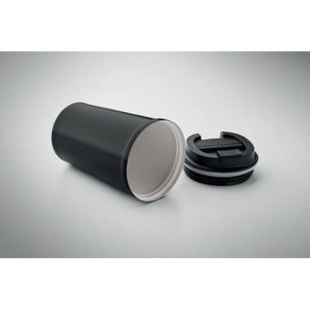 NUNAVUM Doppelwandiger Becher 450 ml Schwarz