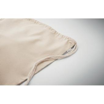 CABETRI Beutel mit Kordelzug recycelt Beige