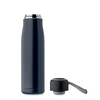 CORDLE Doppelwandige Flasche 500 ml Marineblau