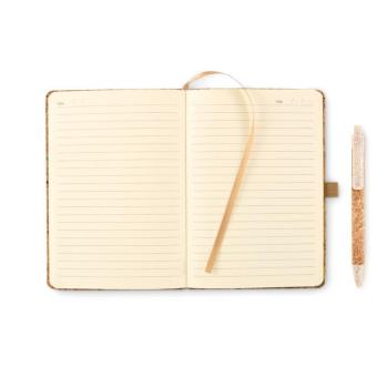CORNOTA DIN A5 Notizbuch Kork Beige