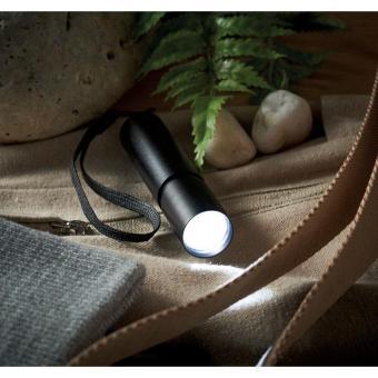 ALUMINATE Wiederaufladbare Taschenlampe Schwarz