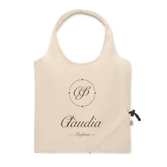 CARRIE Foldable shopping bag 140 gr/m² Fawn