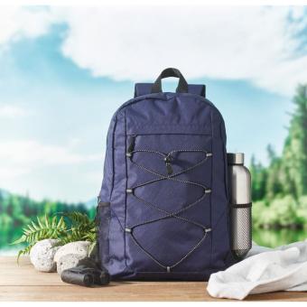 HIGE Rucksack 600D RPET Polyester Blau