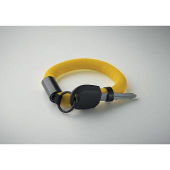 POLLY Floating wristband key ring Yellow
