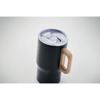 TUMBOO Doppelwandiger Becher 350ml Schwarz