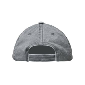 BEAU Baseball Kappe 6 Panels Grau