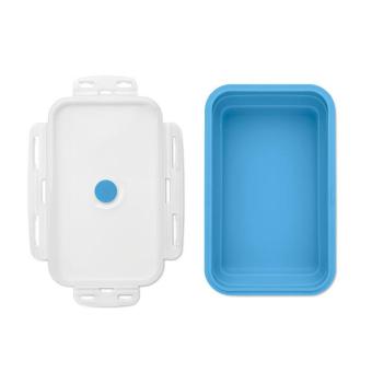 KOLAPSO Collapsible silicone lunch box Light blue
