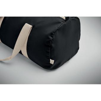 SINN Recycled cotton sports bag Black