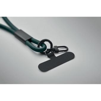 COCHARGE 60W charging and data lanyard Dark green