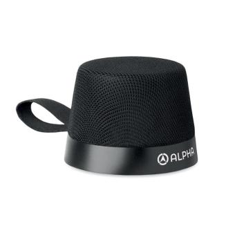 ESCUCHE 3W wireless speaker with stand Black