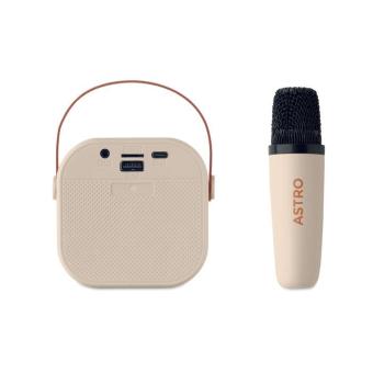KARASET+ Karaoke set speaker Fawn