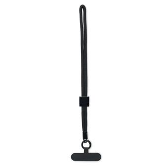 NONETTE WRIST RPET phone wrist cord Black