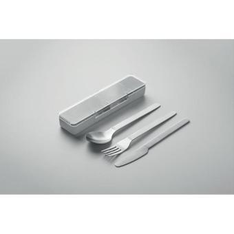 MESTECK Stainless steel cutlery set Convoy grey