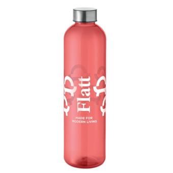 UTAH REMAX Trinkflasche RPET 1000ml Transparent rot
