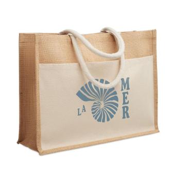 BAGA Jute shopping bag Fawn
