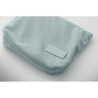 CORDY T Kosmetiktasche Kord-Polyester Hellblau