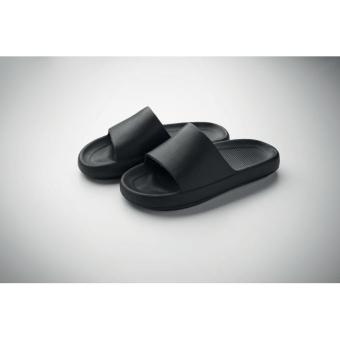 EVASLIDE Unisex EVA sliders size 40/41 Black