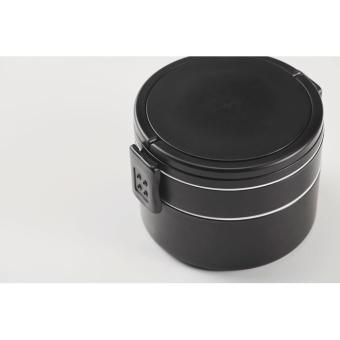ENSALA PP two-tier lunch box 950 ml Black
