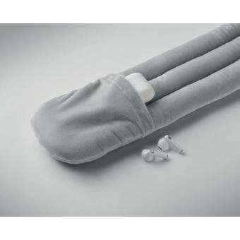 WRAP IT Bendable roll travel pillow Convoy grey