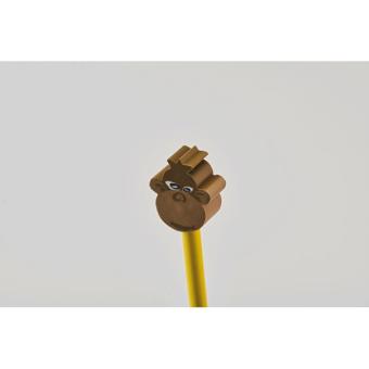 CIRCO Wooden pencil in animal shape Yellow