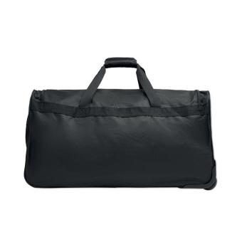 ITFITS Duffle bag trolley 600D RPET Black