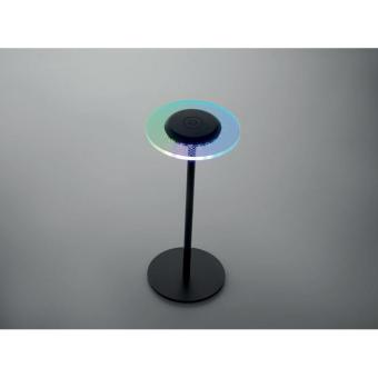 LOUNGE Rechargeable iron table lamp Black