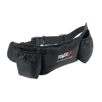 STEADY Sport-Gürteltasche 420D RPET Schwarz