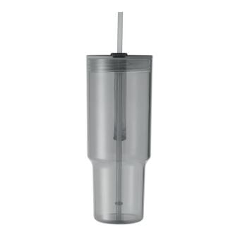 MUGORA RPET tumbler 1200ml Transparent grey