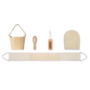 SELFCARE Bade-Set Holz