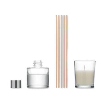 MUSKA SET Raumduft Vanille-Aroma Transparent