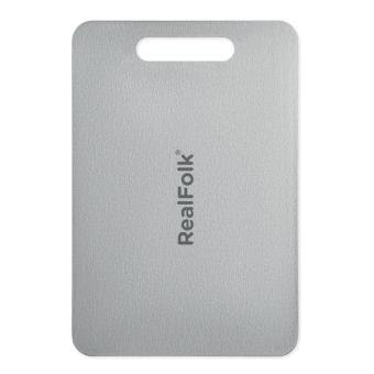 PLATI + Steel cutting board M Silver