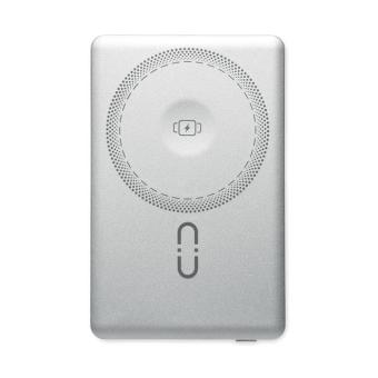 CORE Magnetic power bank 5000mAh 15W Flat silver